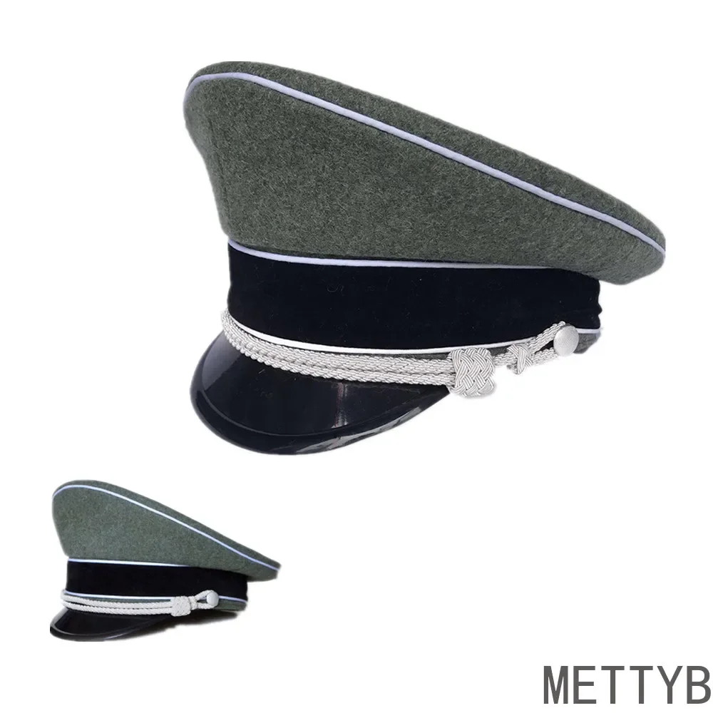 

German Cap Reproduction of World War II German Woolen Hats with Eaves