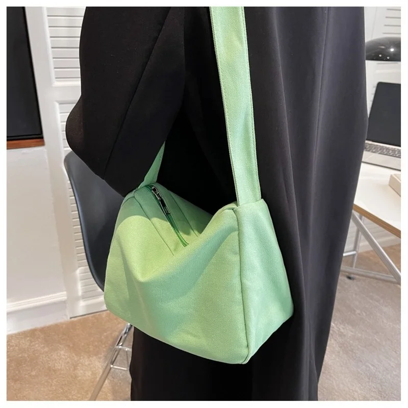 2022 New Fashion Versatile Casual Women's One Shoulder Crossbody Bag Large  Capacity Commuter Portable Canvas Bag Women's Bag - AliExpress