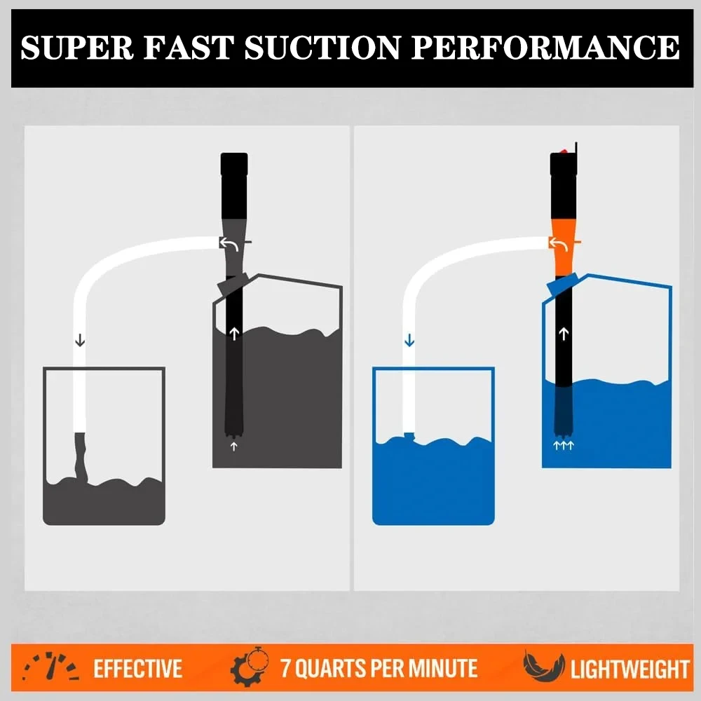 Electric Automatic For SUV Truck RV Boat Car Gas Oil Pump Fuel Tank Tools Portable Water And Oil Absorption Vacuum Pumps