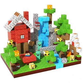 Magnetic Building Blocks Toy Construction Set Stem Sensory Educational Christmas Gift 1