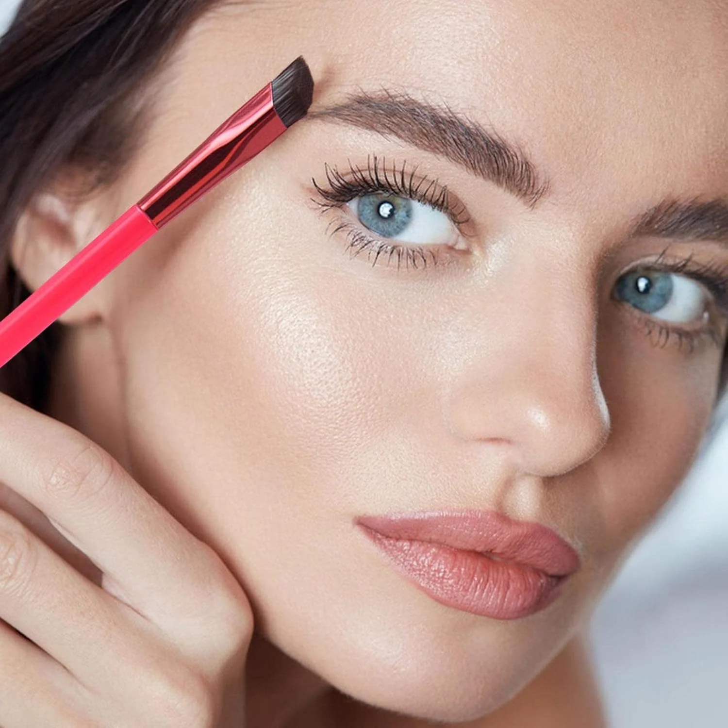 Clearance_Wild Eyebrow Brush Square Stereoscopic Painting Hairline Eyebrow Paste Artifact Eyebrow Brush Brow Makeup Brushes_Cont 5