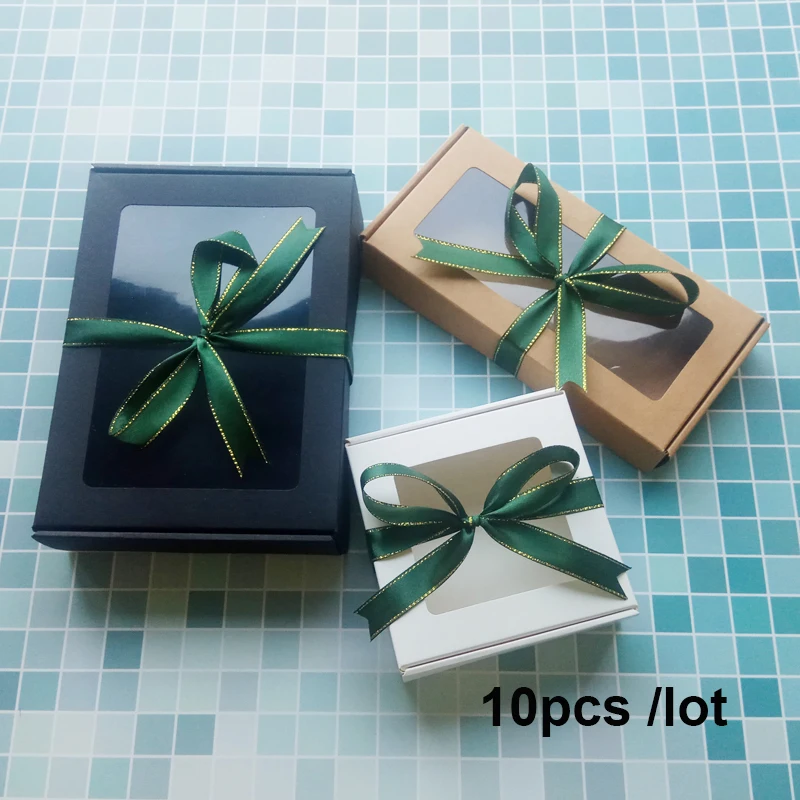 Standard Gift Box (white w/ blue ribbon)