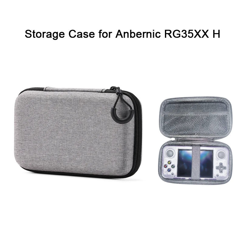 Proteggi custodia per giochi per Anbernic RG35XX H Borsa per console di archiviazione portatile Custodia per accessori di gioco Anbernic RG35XX H