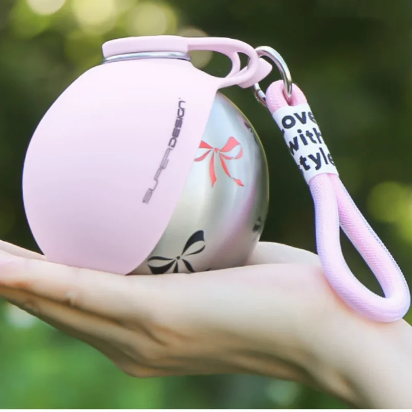 Portable Dog Water Bottle 2-in-1 Leak-Pr