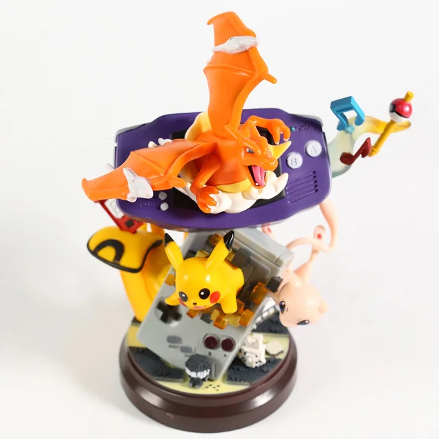 Pokemon Pikachu Charizard Mew PVC Figure Collectible Model Toy 3