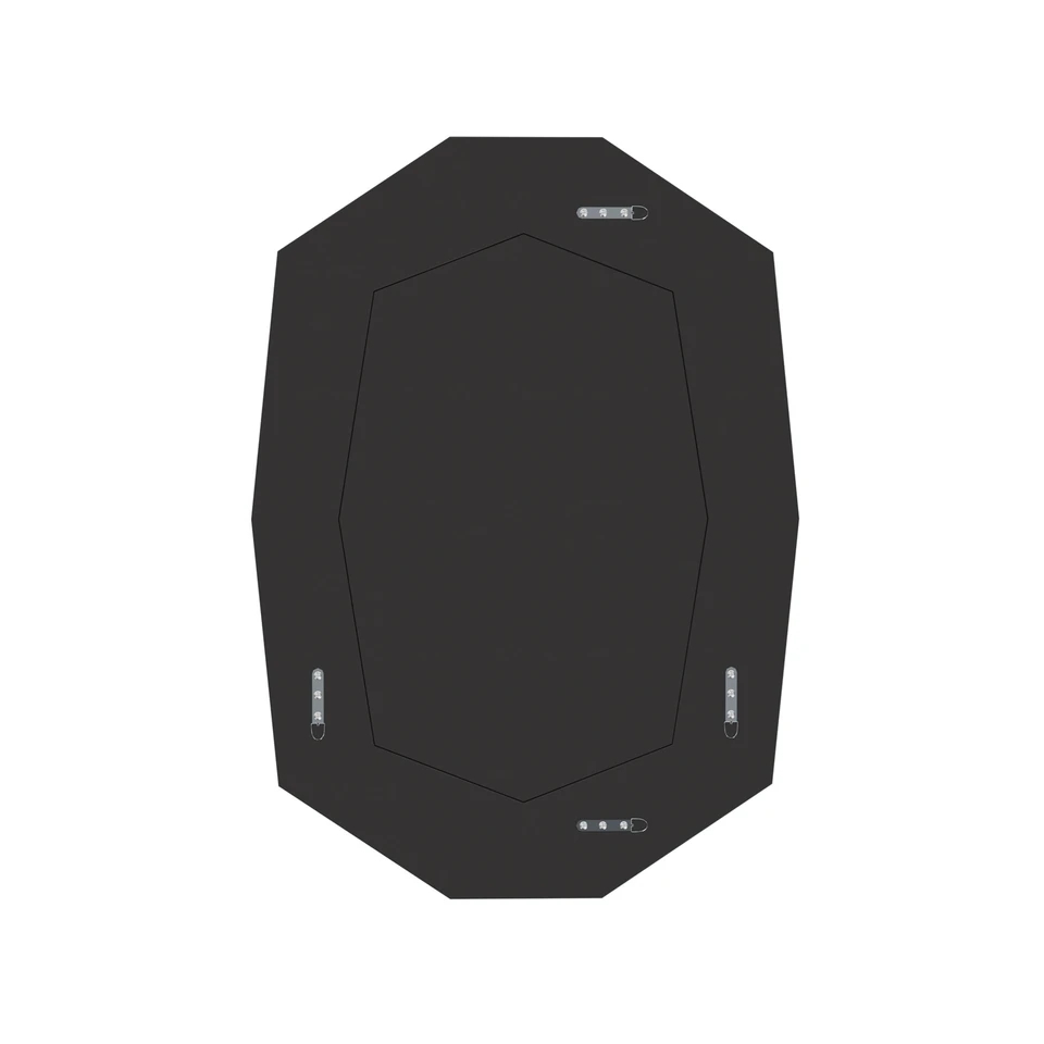 Asymmetrical Decorative Wall Mirror for Home Decor