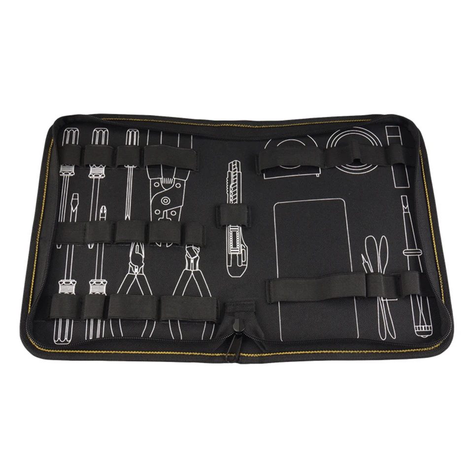 Sac à outils pliable imperméable pour multimètre - Organisateur électrique