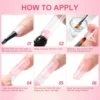 Coscelia Nail Starter Kit with 3PCS 15ML Poly Extension Gel 10ml Slip Solution and 100pc Quick Building Mold Tips Manicure Tools 2