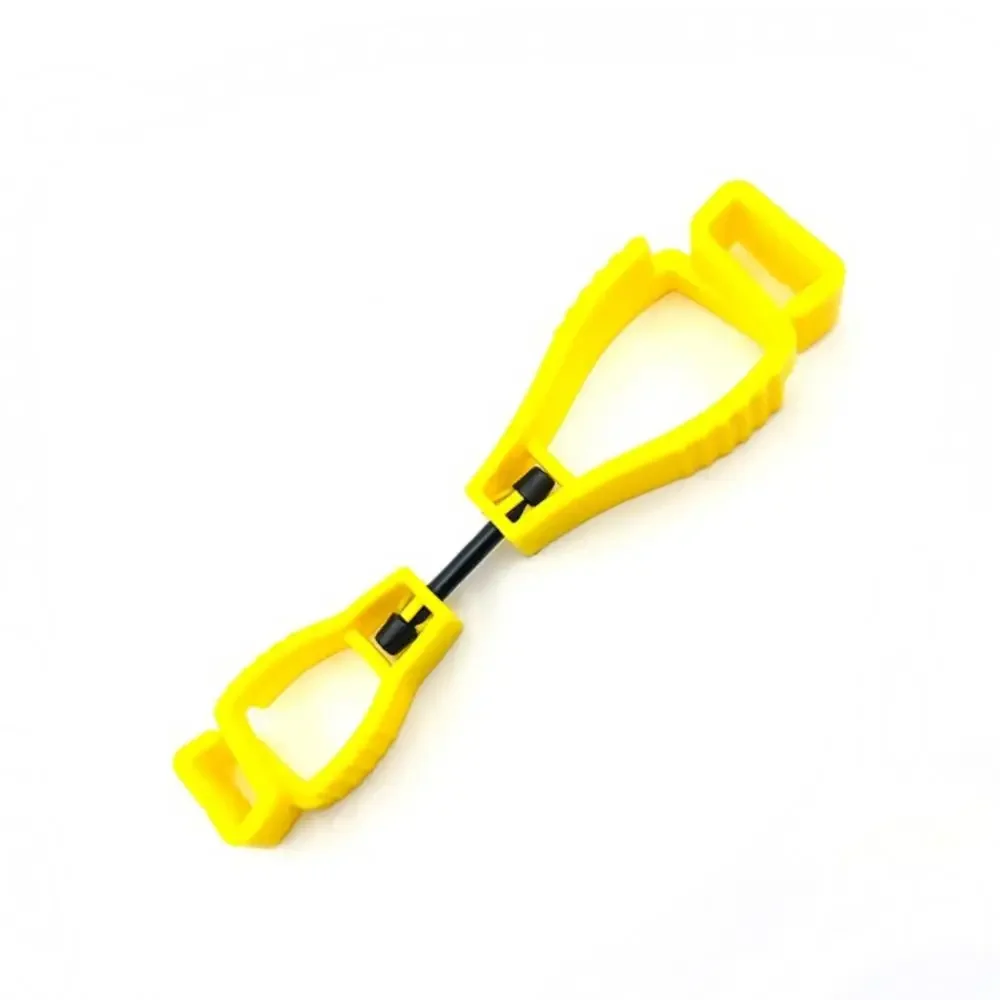 Gloves Clips 1PC Gloves Clip Hanger Safety Glove Holder Plastic Working Gloves Clamp Safety Work Guard Multifunctional Camping Tools