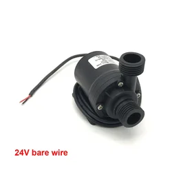 Whisper-Quiet Portable Brushless Submersible Water Pump - 24V wiring