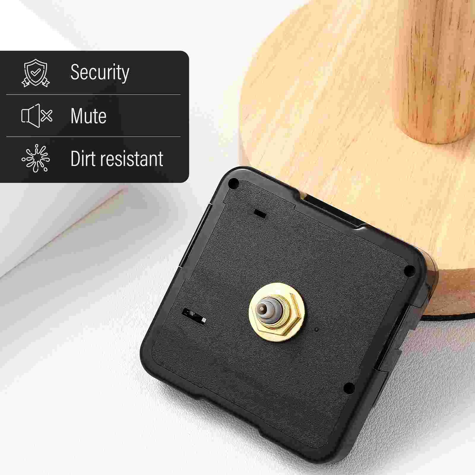 Black Quartz Clock Movement Replacement Clock Mechanism Repair Part Wall Motor Part Replacement