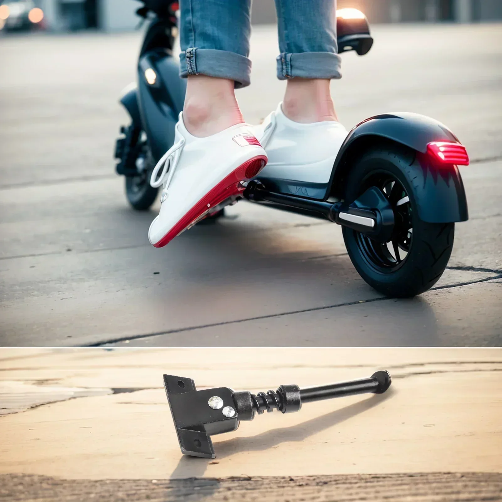 Soporte De Apoyo Para Patinete Eléctrico SmartGyro - Metal Y ABS, 14.9x5.8 Cm, Mayor Estabilidad Y Seguridad