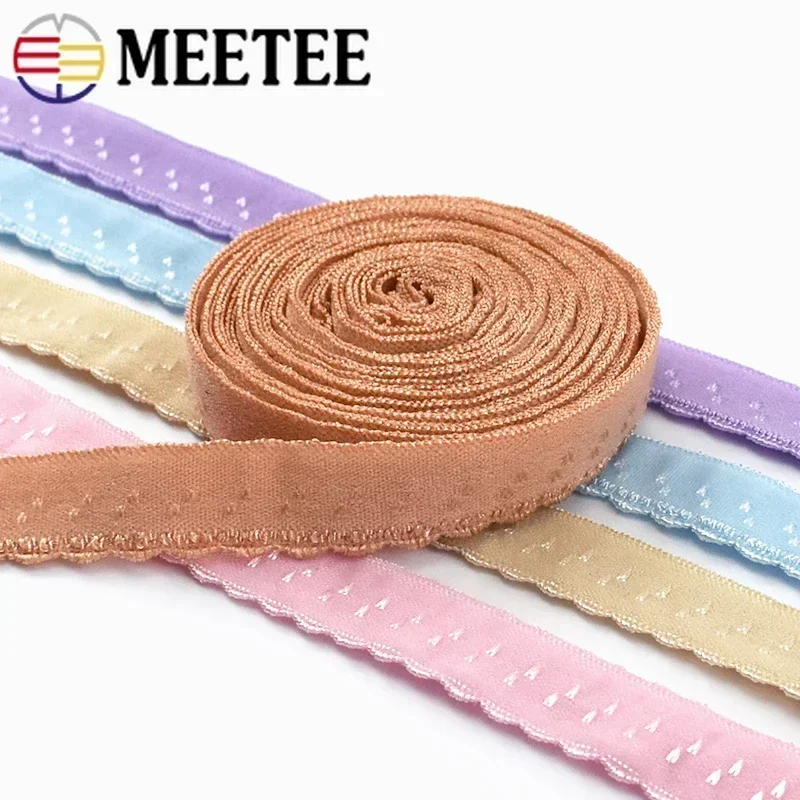 Colored Nylon Elastic Bands for Sewing and DIY Accessories – 11mm Width, 10/20/40 Meters