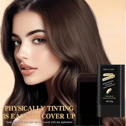 Effortless Black Hair Color Cream - Temporary, Long - Lasting, and Washable Stick for Easy Application and Cleanup