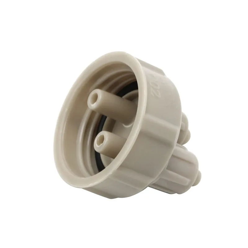 

Y1UB DIY CO2 Reactor Bottle Carbon Dioxide for Valve Guage Bottle Caps Supplies for Easy Install Aquarium Air Flowing