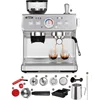 Gevi Espresso Machine 20 Bar With Grinder & Steam Wand – All in One Espresso Maker & Espresso Machine with Grinder for Home 1