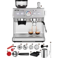 Gevi Espresso Machine 20 Bar With Grinder & Steam Wand – All in One Espresso Maker & Espresso Machine with Grinder for Home 1