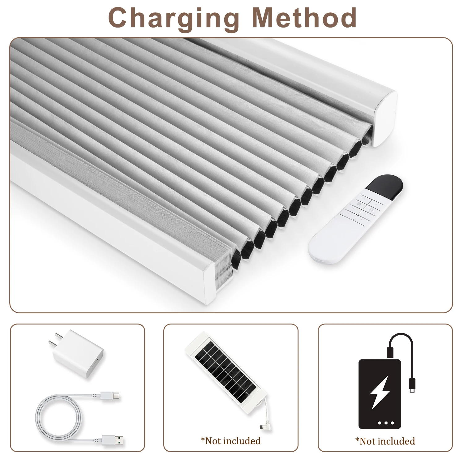 ม่านม้วนเซลลูลาร์แบบมอเตอร์  ม่านรังผึ้งอัจฉริยะ  ควบคุมด้วย Alexa, Google Home และรีโมท TUYA  ขนาดสั่งทำได้  ผ้าคลุมหน้าต่าง 1