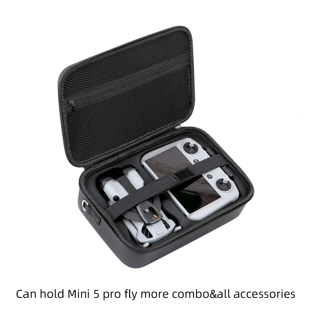 รูปสินค้า กระเป๋าเก็บอุปกรณ์ DJI Mini 5 Pro พร้อมช่องใส่รีโมทและแบตเตอรี่