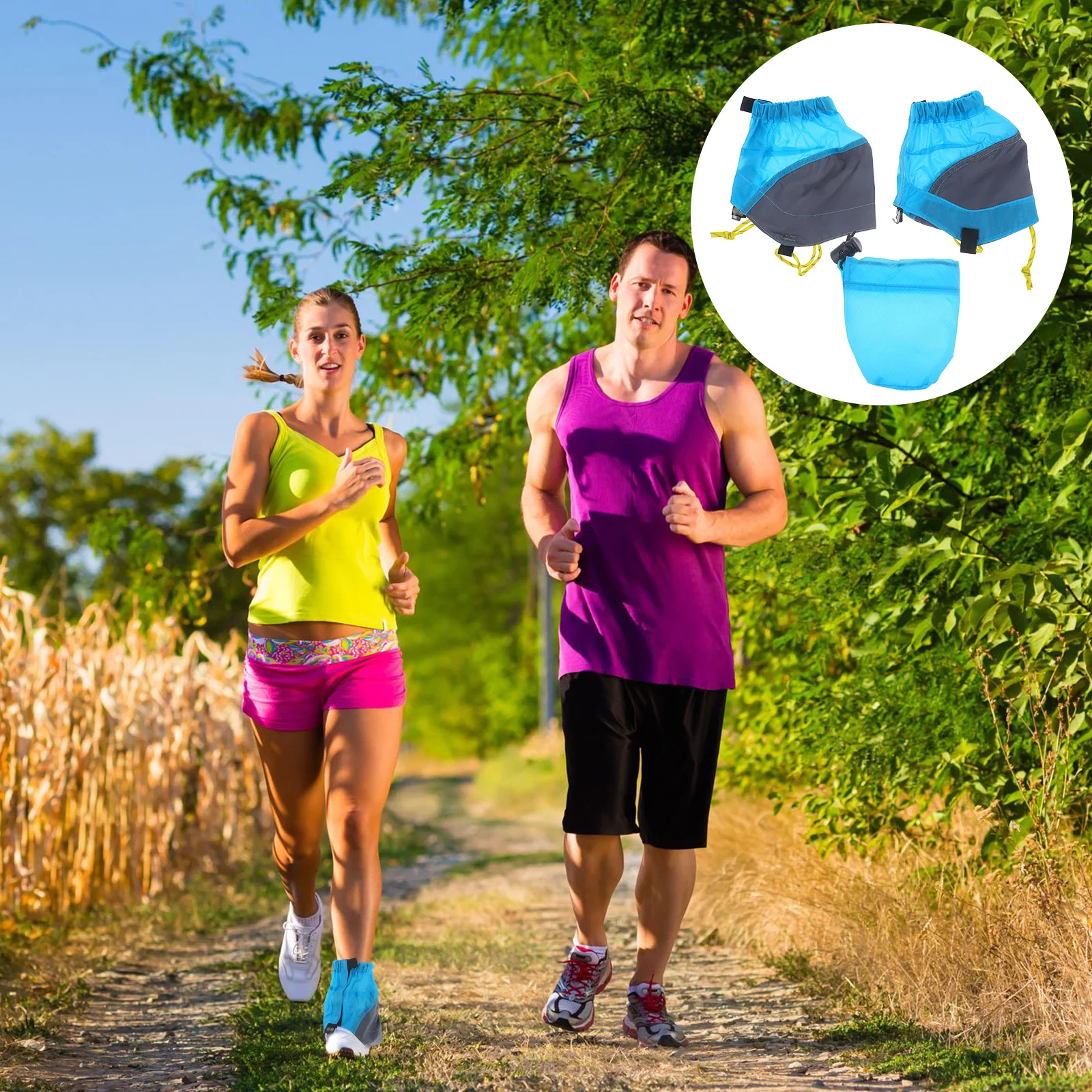 

Gaiter for Outdoor Hiking Ankle Walking Womens Boots Snow Waterproof Gaiters Footwear Women’s Shoes Men's