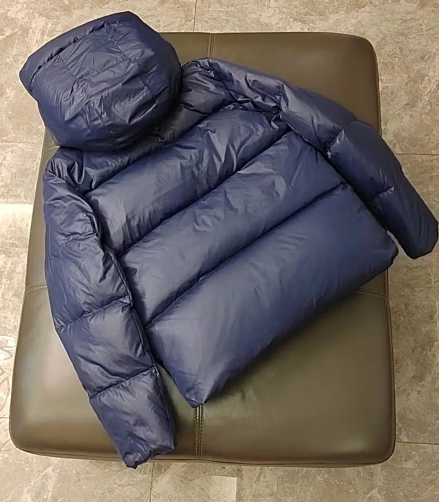 winter new hooded thicken men's warm down jacket business casual medium and long outer wear