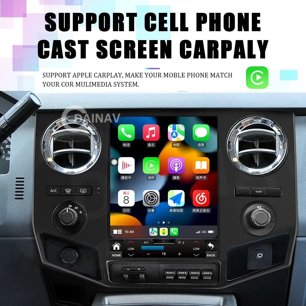 

Автомобильный радиоприемник для Ford F250 F350 F450 F650 2009 2010-2014 Android 11, автомобильный GPS-навигатор, мультимедийный плеер, стерео устройство, двойная система