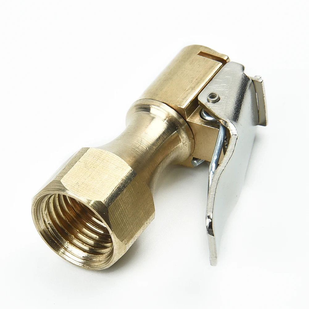 

4pcs/Set Car Tire Chuck Air Heavy Duty Closed Flow Lock With Clip For Inflator Gauge Automotive Hand Tool Supplies