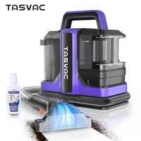 TASVAC C7 Portable Carpet & Upholstery Cleaner Machine, Spot And Stain Deep Cleaner With Two Brushes & Remover Formula For Pets, 1