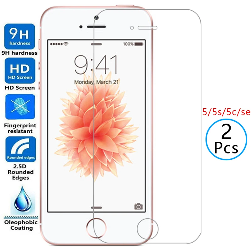 Vetro Temperato Protettivo Per Iphone 5 S 5C Se 5 S E C Pellicola Salvaschermo Su I Phone S5 C5 Es Iphone5 Iphone5S Pellicola Di Sicurezza Iphonese