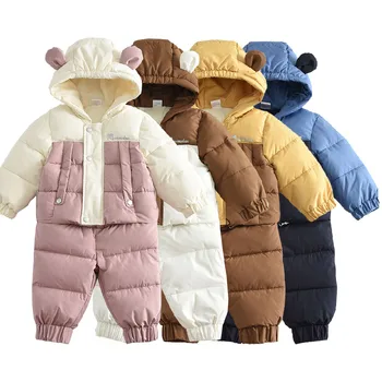 Baby Winter Jumpsuit Set 1