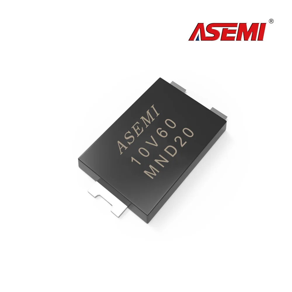 ASEMI 10V60 ER10V60GY SB1060L 110mil TO-277 10A 60V Low VF Schottky Diode 5PCS For Mobile Fast Charger
