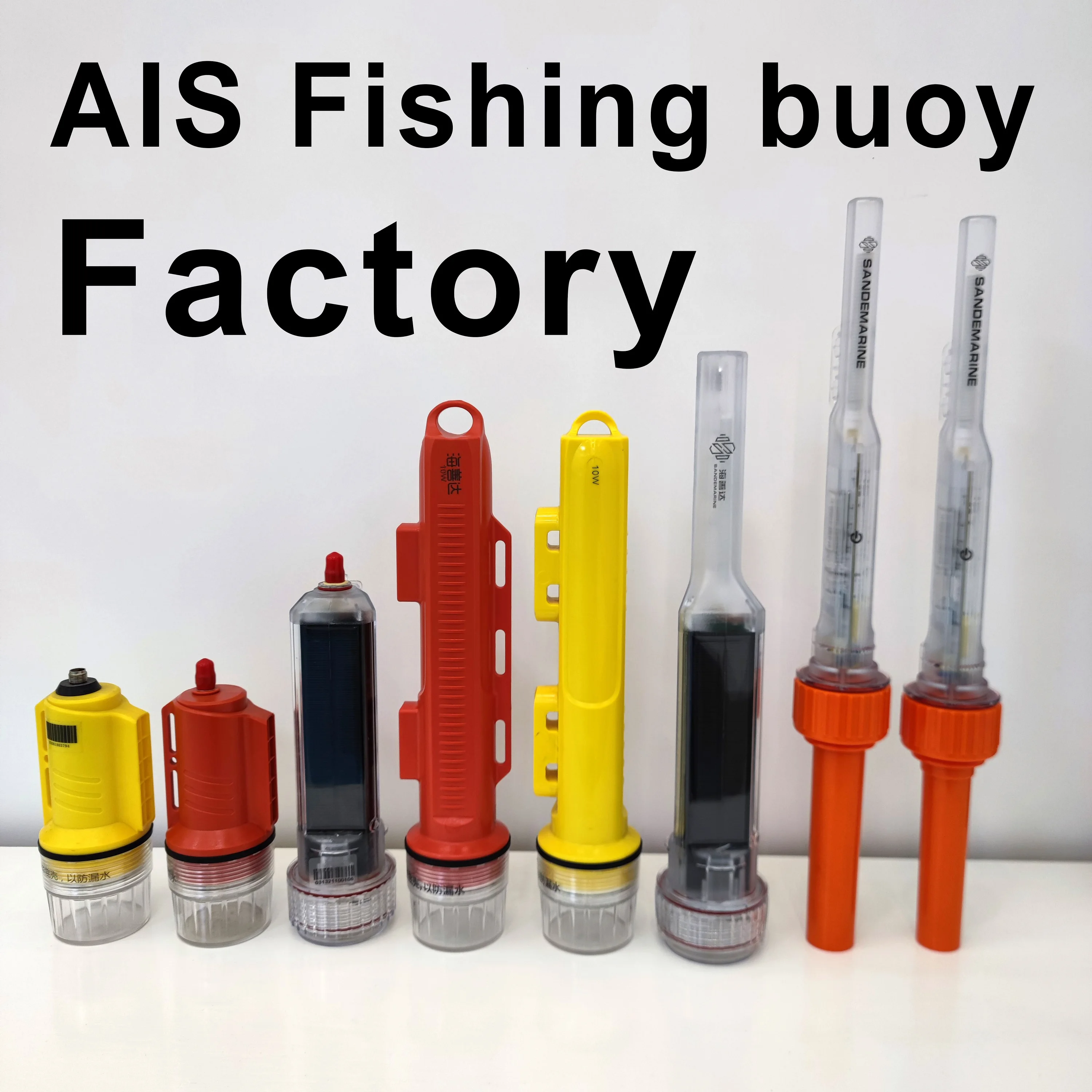 Marine fishing net locator AIS beacon small collision avoidance solar net locator W220 sandemarine brand