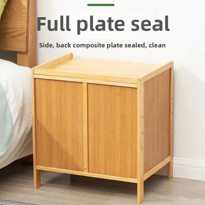 منظم تخزين خشبي فاخر بأدراج