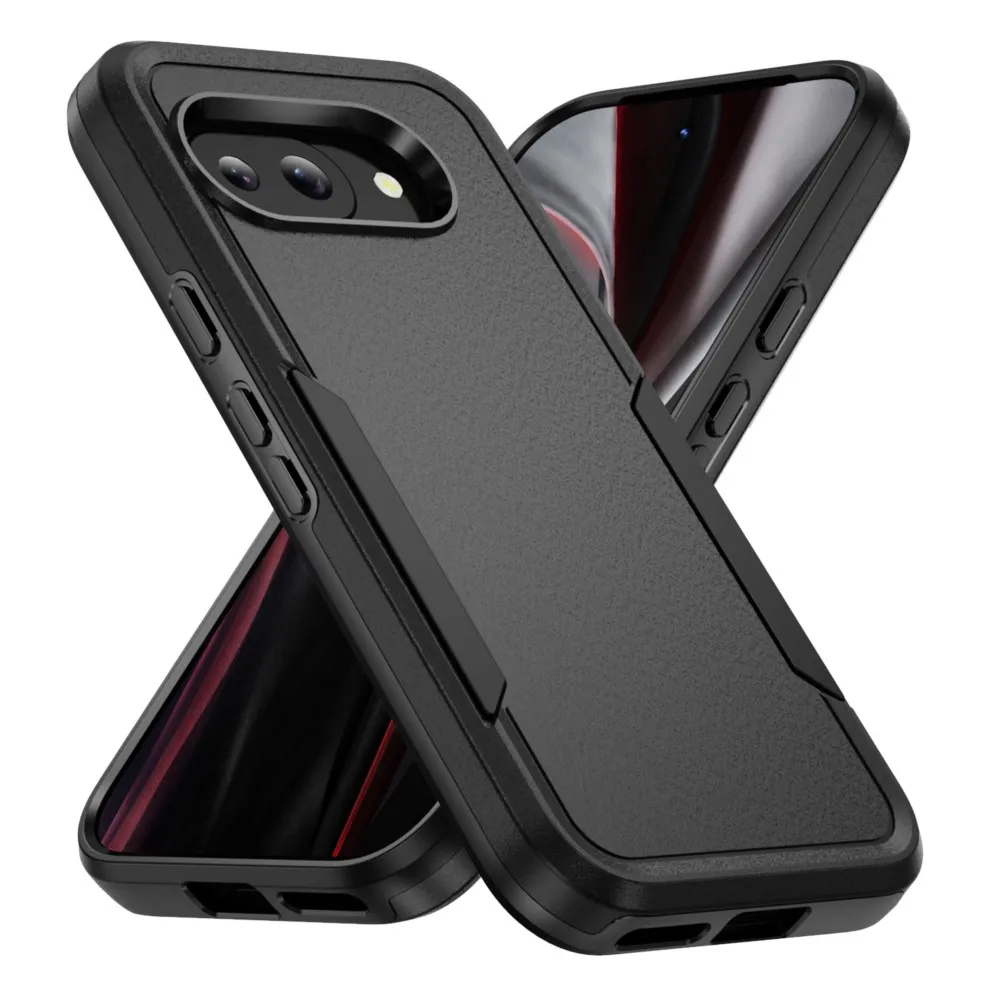 Thick Heavy Duty Shockproof Hybrid Bumper Case - Rugged Armor Hard Cover