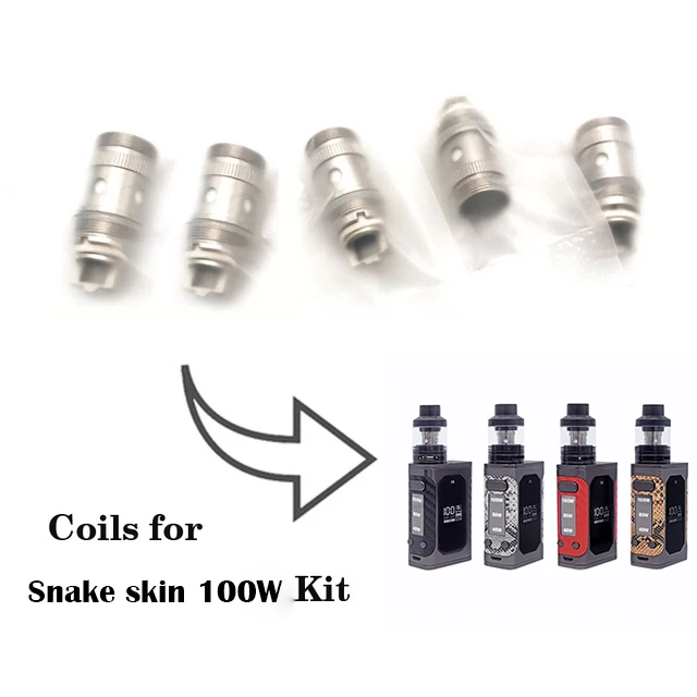 

5PCS/ vape box mod P8 100w kit Replacement coil for 100w liquid vape coils core vaporizer Resistance Electronic Cigarette coils