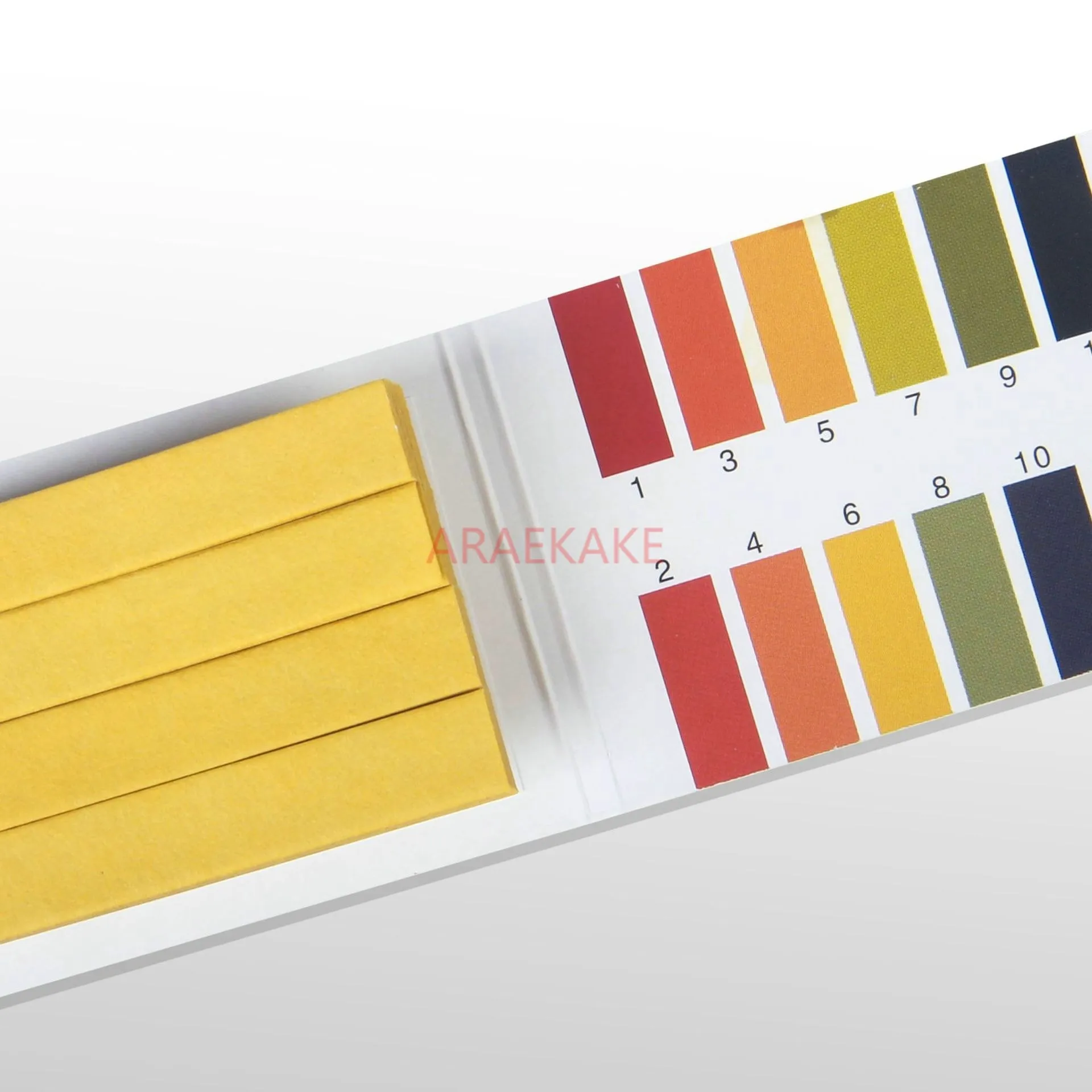 PH test paper, pH wide test paper, pH 1-14 measurement for acidity and alkalinity