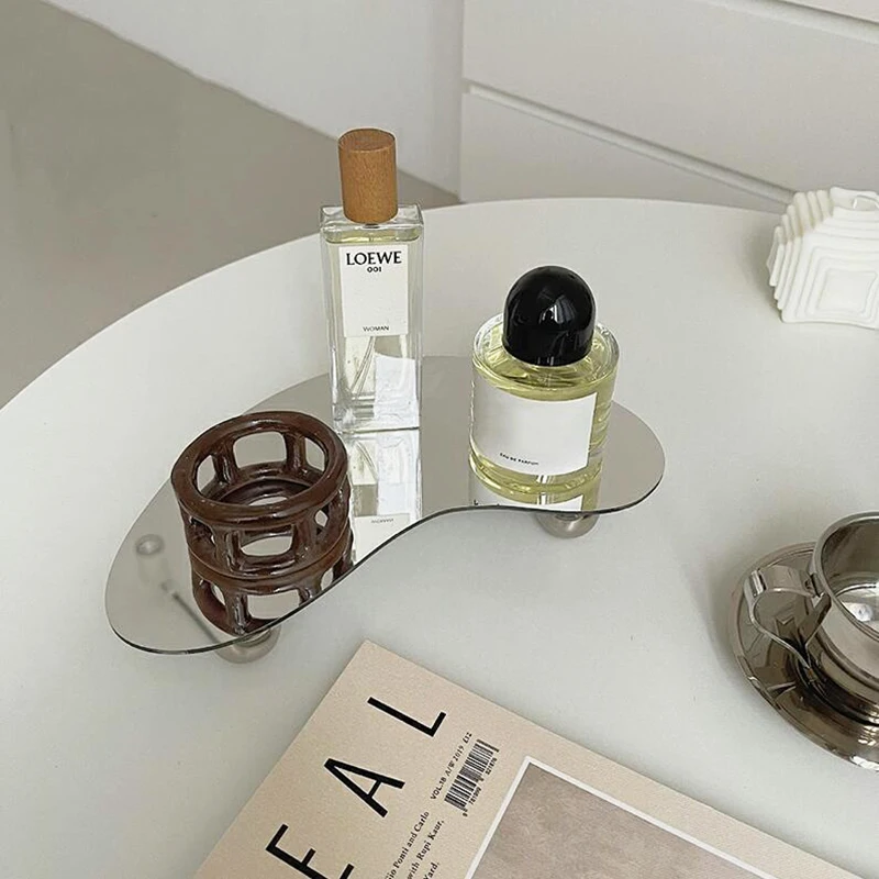 Storage Tray Decorative Tray Acrylic Tray Perfume Cosmetic Storage Rack