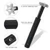 Golf Clean Tool Set Retractable Golf Club Brush and 2 Golf Club Groove Sharpener for U & V-Grooves Portable Golf Brush Tool Kits 5