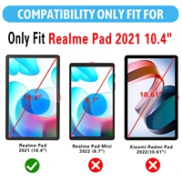 Screen Protector for Realme Pad 10.4 inch 9H Hardness Anti-scratch Protector Tempered Film for Realme Pad 10.4" 2021 Released 2