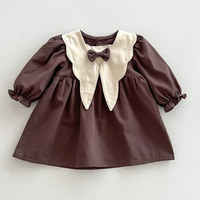 Autumn Spring 0-4Yrs Baby Girl Party Dress - Uniqwear