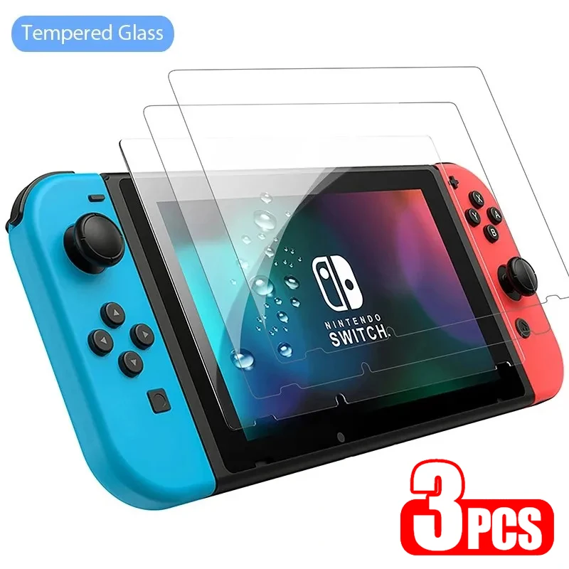 1/2/3PCS Protective Glass for Nintend Switch
