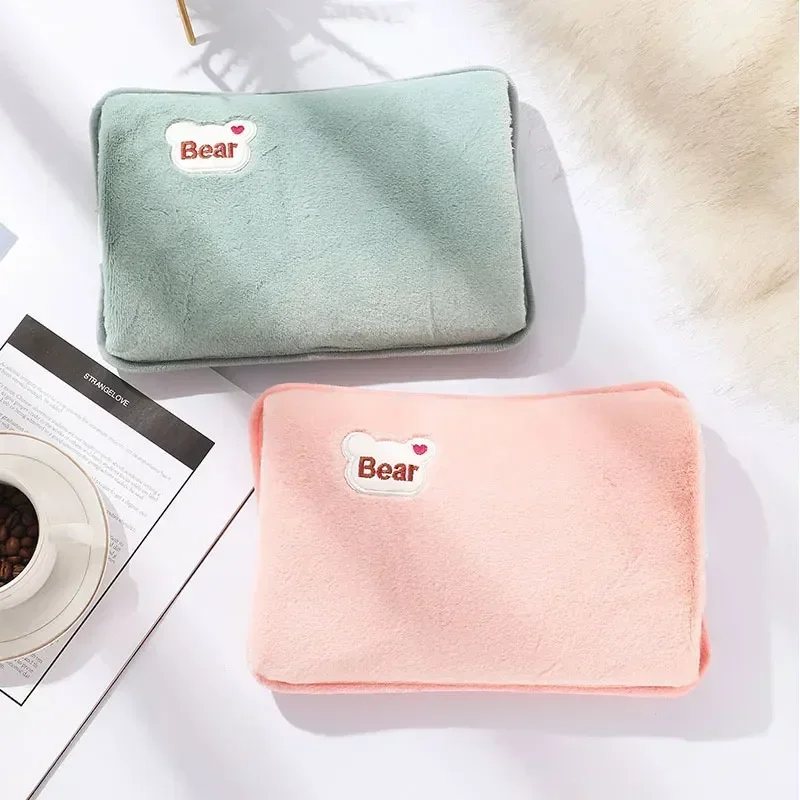 Electric Hot Water Bag Hydropower separation plush rechargeable hand warmer treasure home explosion-proof charging hot water bag 3