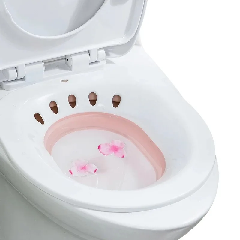 Foldable Sitz Bath Tub for Postpartum Care Portable Bidet Bath Tub Basin for Pregnant Women Elderly Postpartum Hemorrhoids Patient