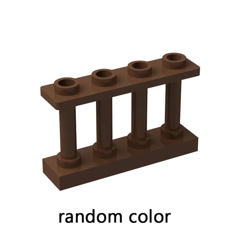 울타리 장벽 사다리 빌딩 블록 액세서리 부품 가드 바, DIY 부품 4083 6140 30134 6020, 레고 브릭과 호환 가능