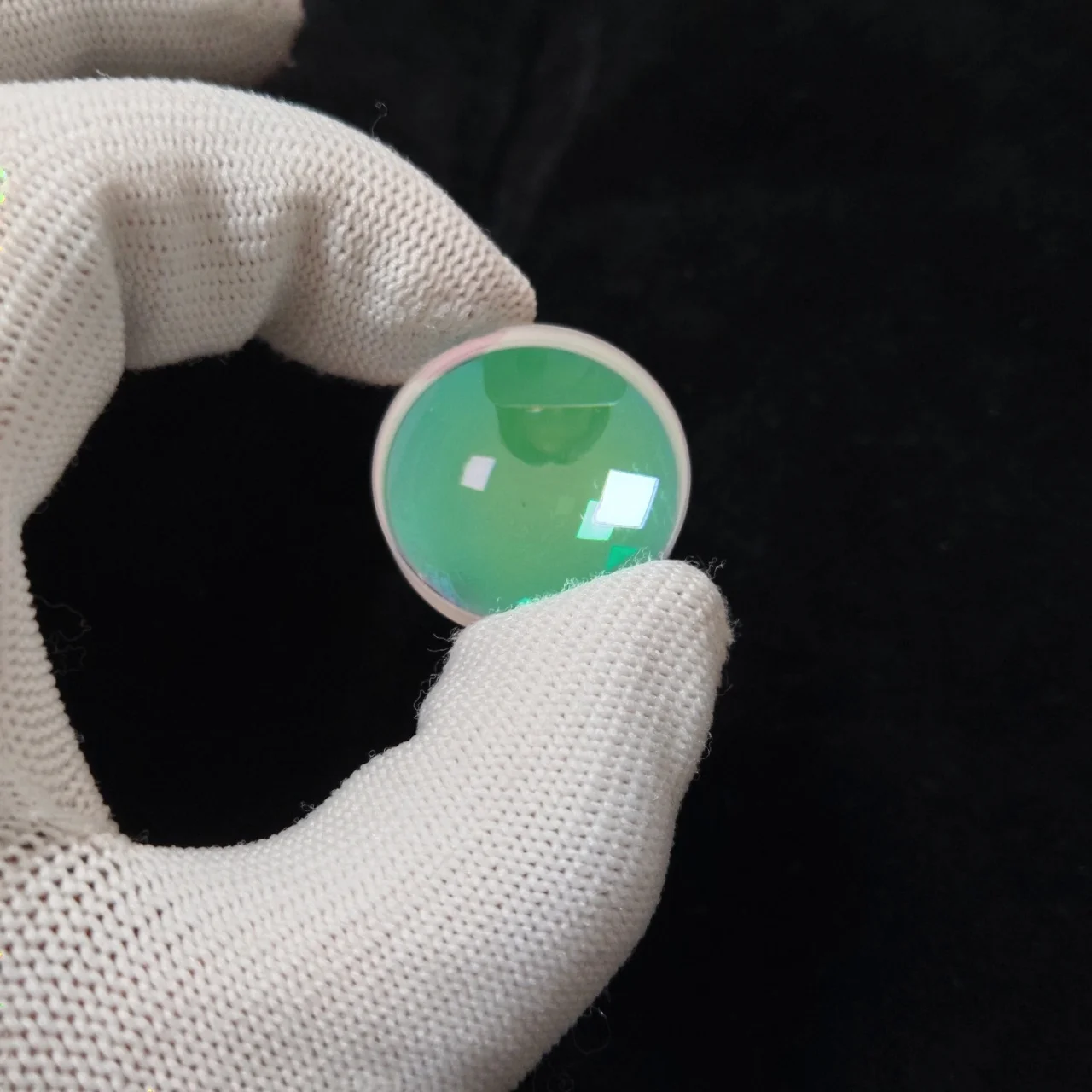 무색 접합 광학 유리 렌즈 직경 25.4mm 초점 거리 50mm/60mm/75mm/130mm SWIR 코팅 1050?1700nm