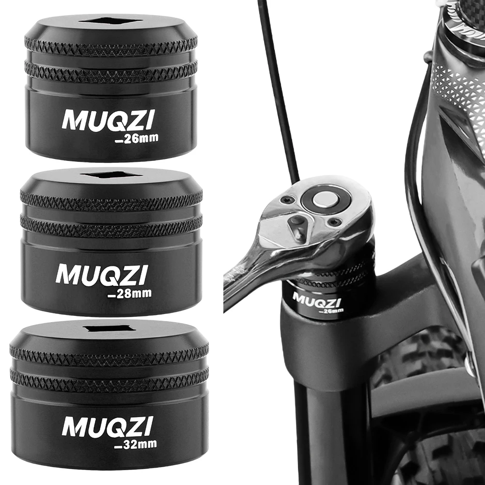 Aluminum Alloy Bike Fork Topcap Socket Tool for Cycling