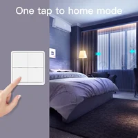 MOES 4 Gang Tuya ZigBee Wireless Scene Switch - 12 Customizable Automation Scenarios, Battery-Powered Push Button Controller for - Image 5