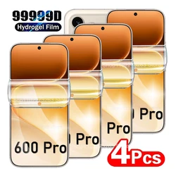 4PCS Hydrogel Soft Film Screen Protector Set for Honor 600 Pro (4 Pieces)