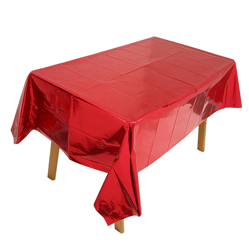 

Birthday Party decoration Disposable disposable birthday party tablecloth Solid color simple tabletop decoration waterproof