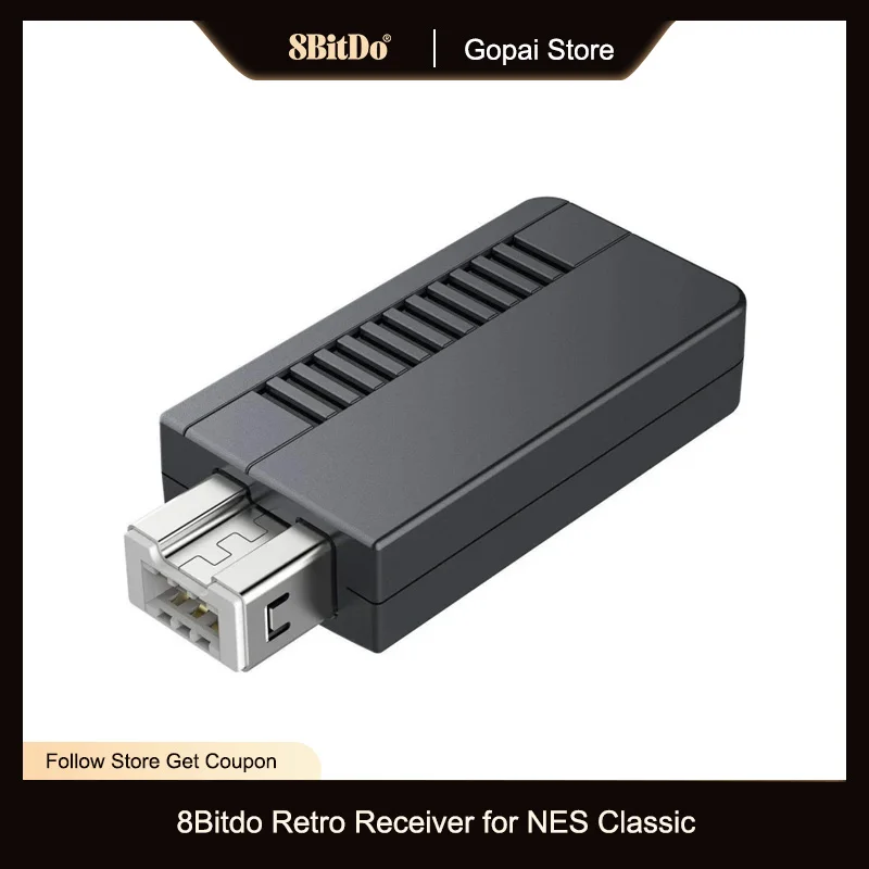 Ricevitore Retrò 8Bitdo Per Adattatore Bluetooth Nintendo Mini Nes / Snes / Sfs Classic Edition